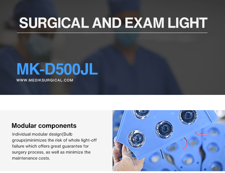 MK-D500JL Mobile Surgical Light With Battery