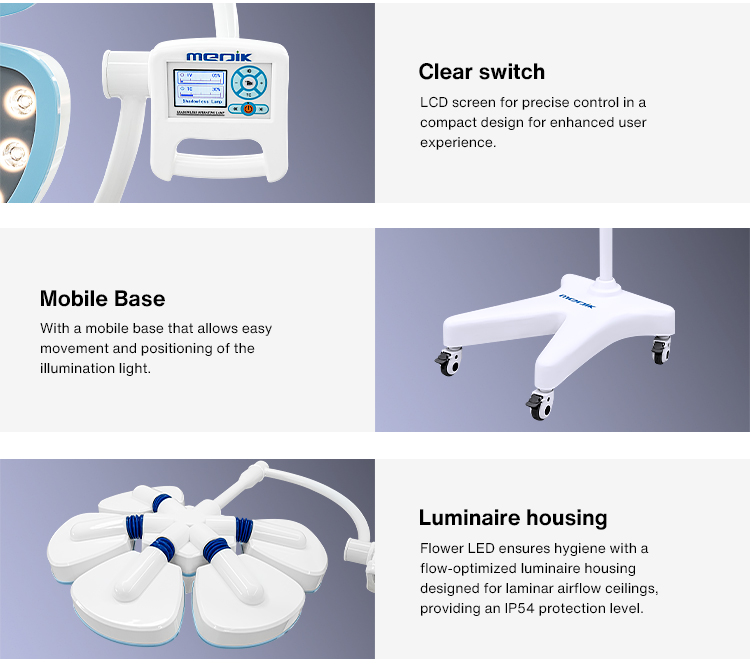 MK-D700JL Floorstanding LED Surgical Shadowless Lamp