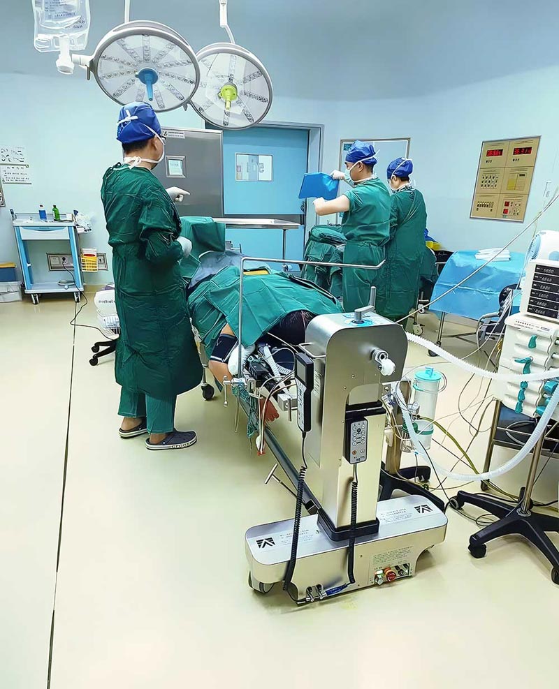 YA-13E Modular Surgical Table in Spine Surgery