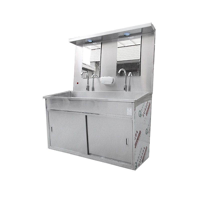CSD-SR2 Double Station Stainless Steel Surgical Scrub Sink