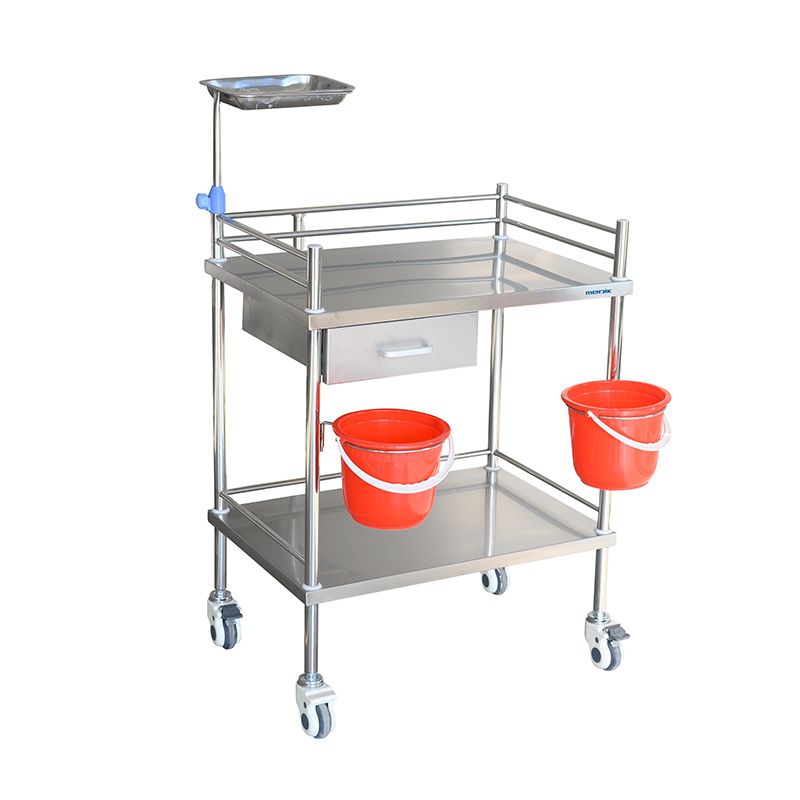 MK-S07A Stainless Steel Intrument Trolley For Operating Room