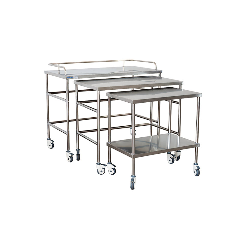 MK-S01 Stainless Steel Surgery Instrument Table