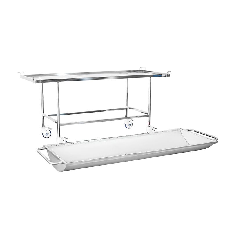 YA-CT03 Stainless Steel Cadaver Transport Stretcher