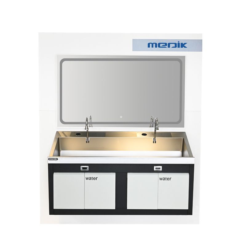 YA-SR2E Wall-mounted Double Station Scrub Sink