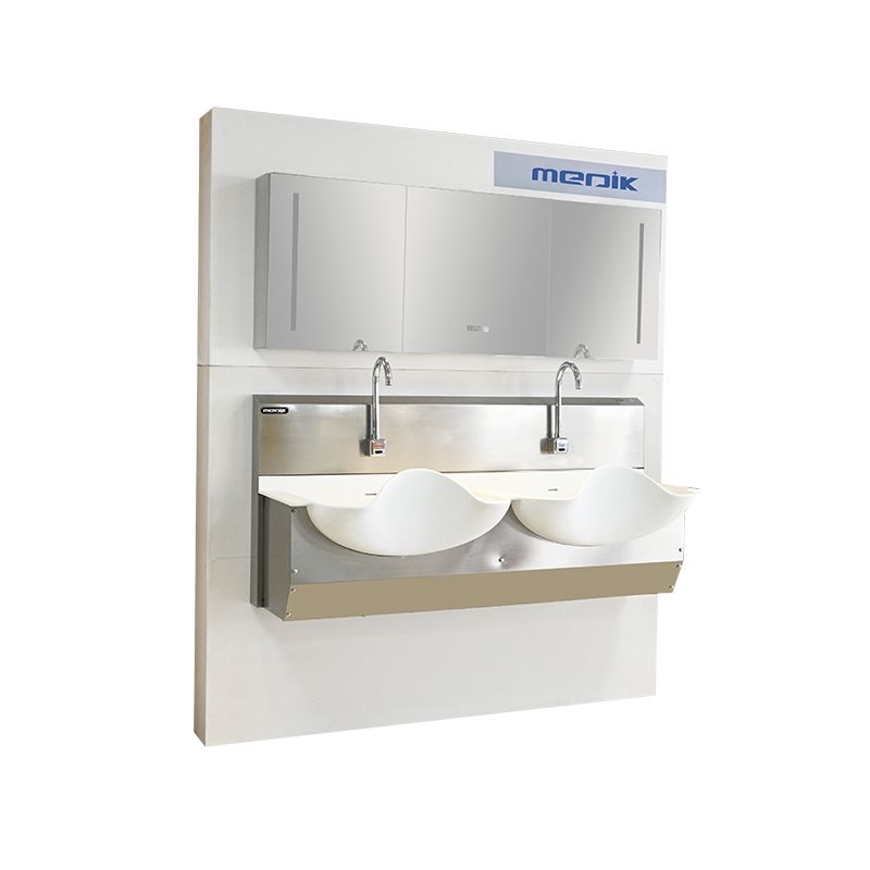YA-SR2C Wall-Mounted Double Station Wash Sink