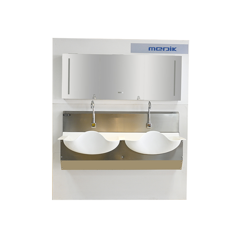 YA-SR2C Wall-Mounted Double Station Wash Sink