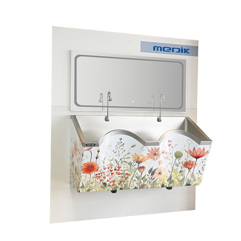 YA-SR2B Two Station Hospital Sink