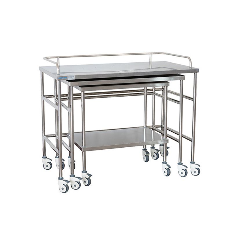 MK-S01 Stainless Steel Surgery Instrument Table