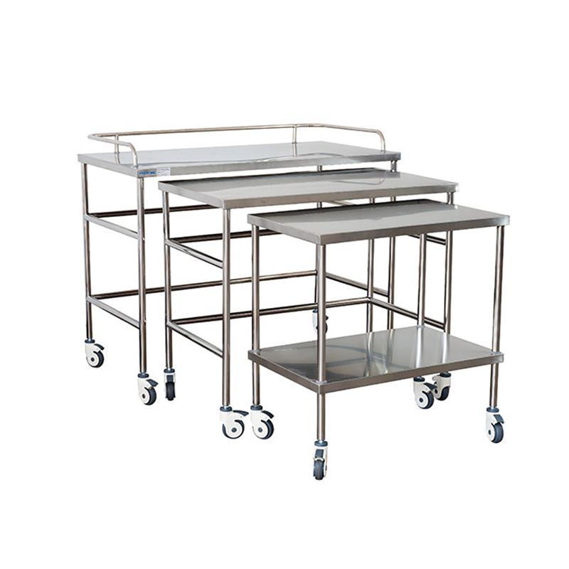MK-S01 Stainless Steel Surgery Instrument Table