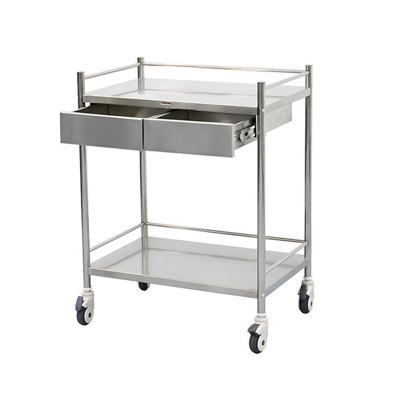MK-S08B Stainless Steel Trolley with Wheels​