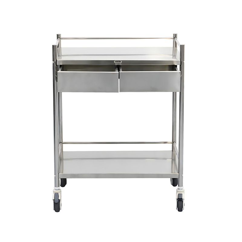 MK-S08B Stainless Steel Trolley with Wheels​