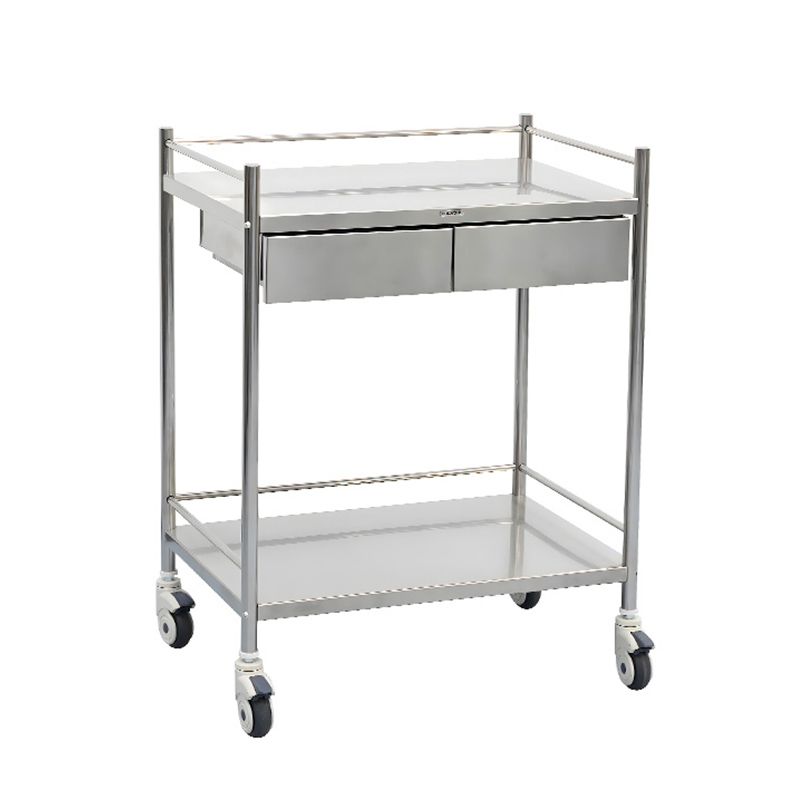 MK-S08B Stainless Steel Trolley with Wheels​