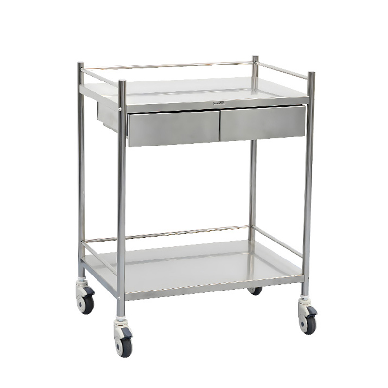 MK-S08B Stainless Steel Trolley with Wheels​